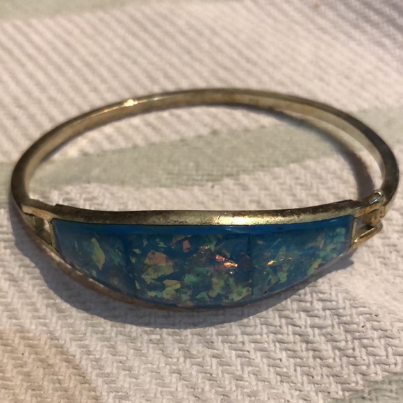 Blue stone bracelet - Picture 2 of 5
